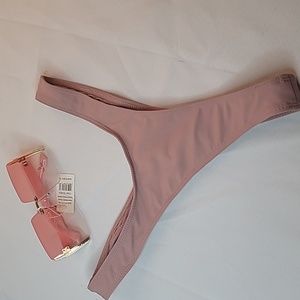 Barbie pink Fashion Sunglasse +NWOT Fashion Nova Mix N Match Tanga Bikini Bottom